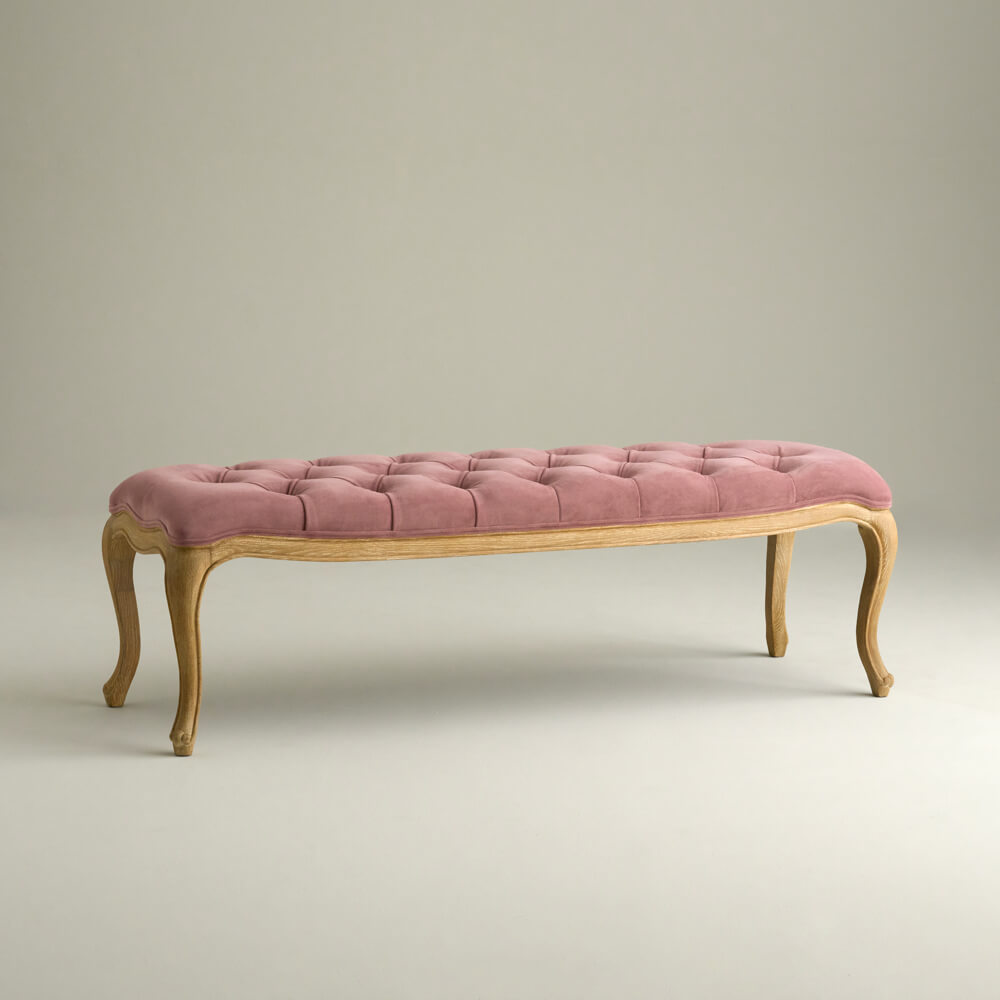 Sienna Beau Velvet Bench